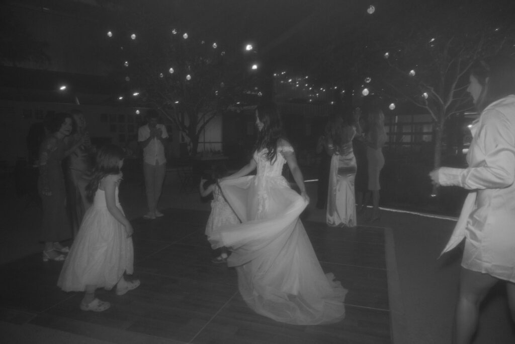 Bride on the dancefloor