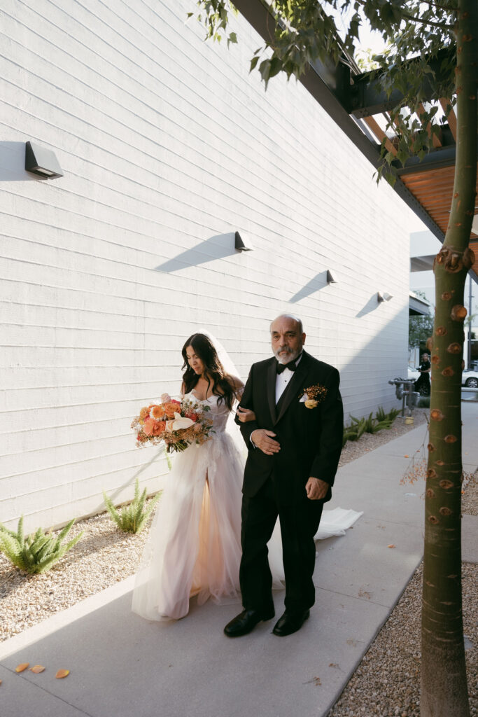 A Las Vegas micro wedding ceremony at UnCommon