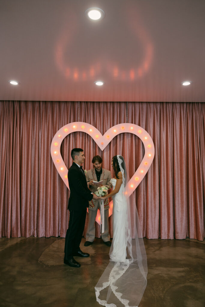 Digital photo of a Sure Thing Chapel elopement in Las Vegas