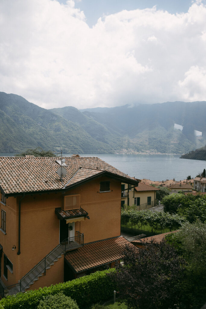 Views of Lake Como from a local Airbnb