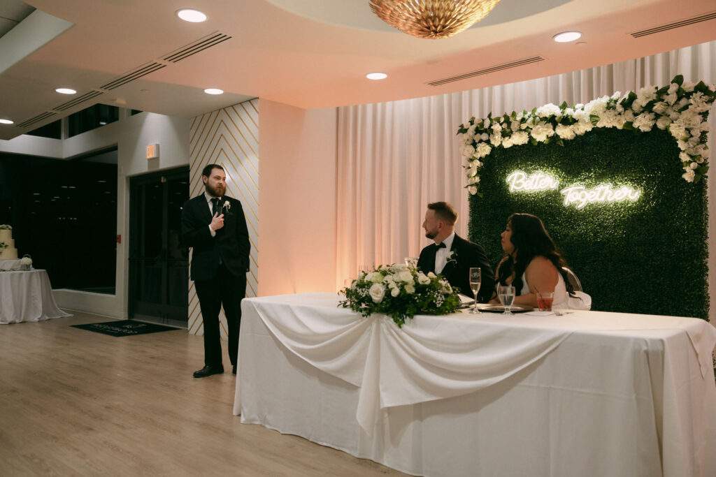 Wedding speeches