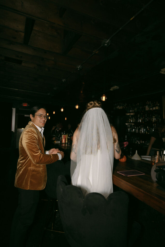 Intimate Velveteen Rabbit wedding reception