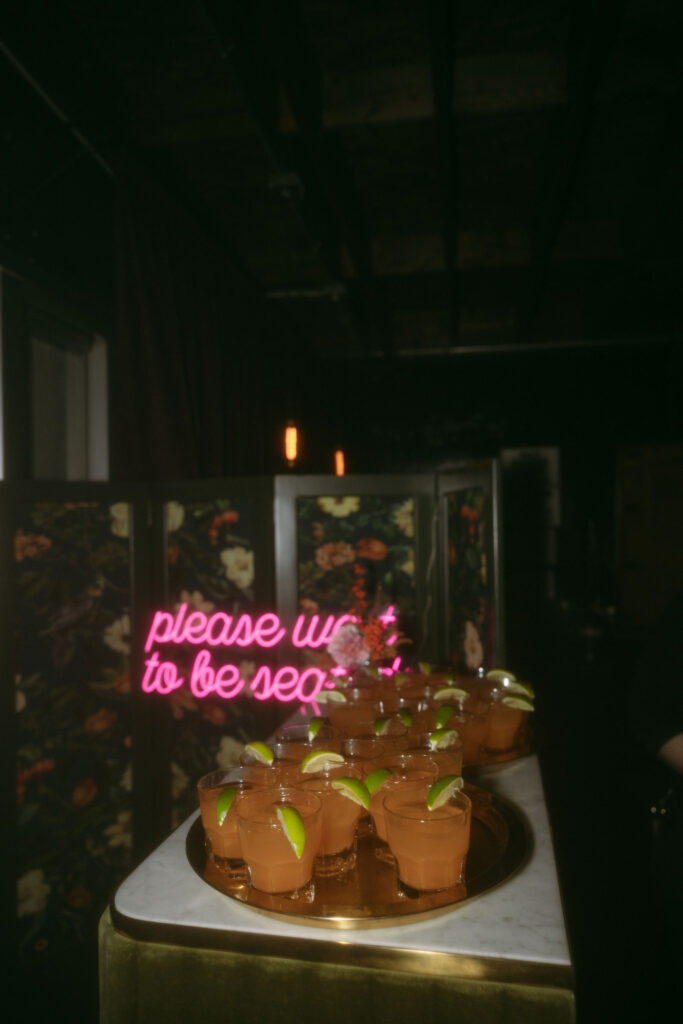 Drinks at Velveteen Rabbit