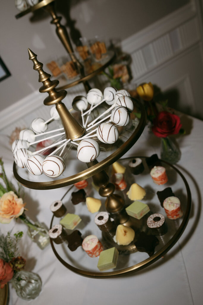 Wedding dessert table