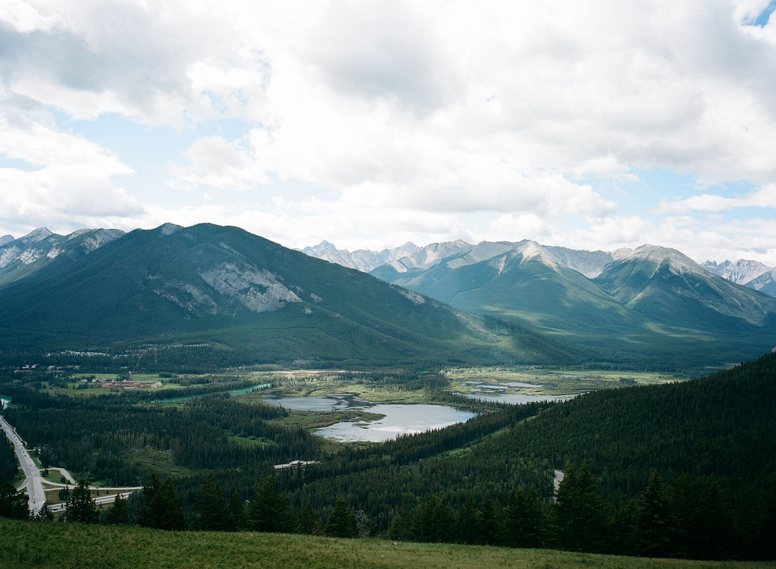 Wide shot of Banff National Park by Brianna Julian Photo